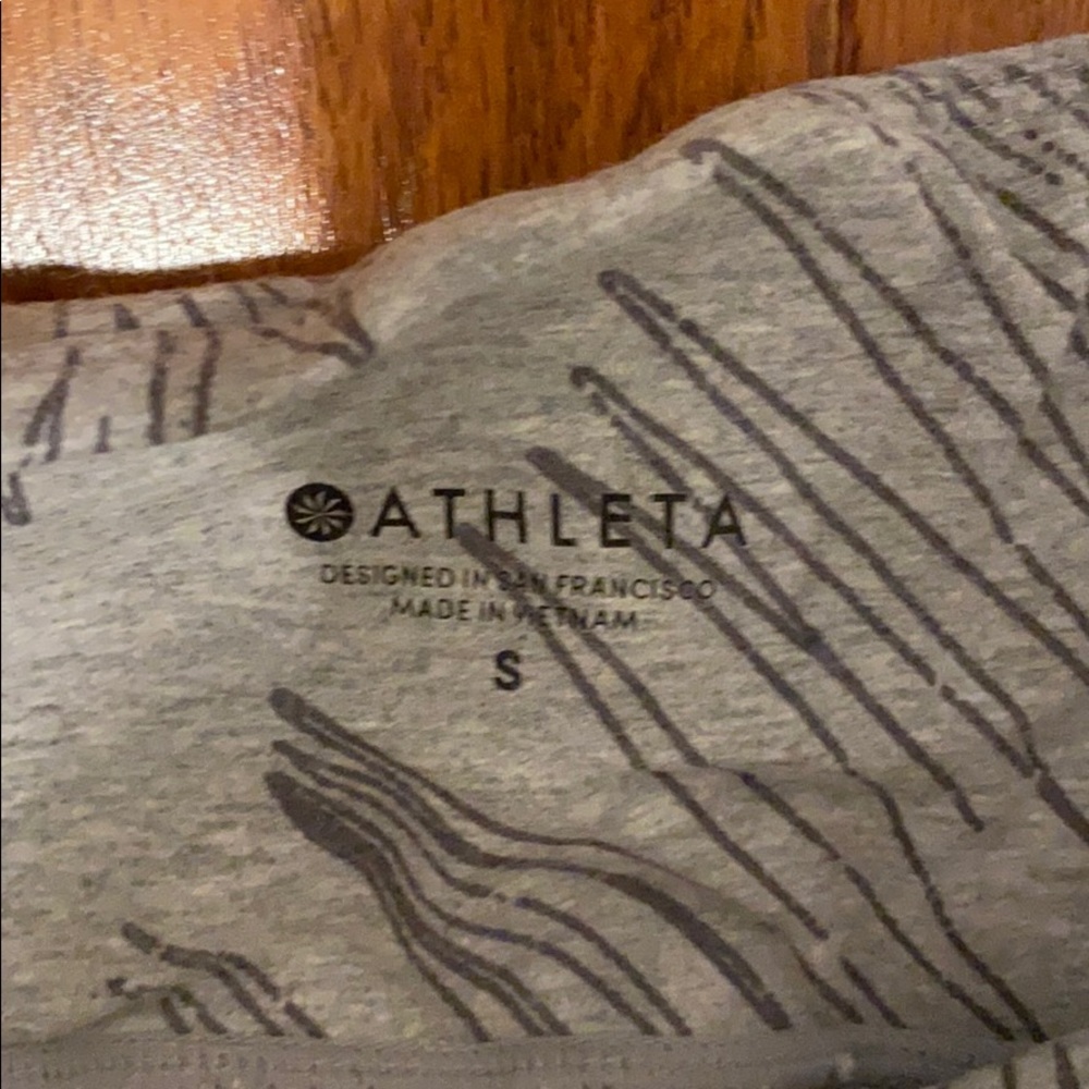 Gray patterned leggings - Picture 2 of 3